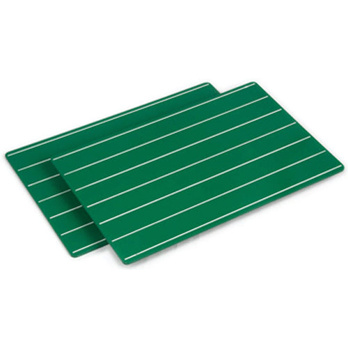 Montessori Green Boards with Lines and Squares