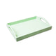 Green A4 Wooden Tray