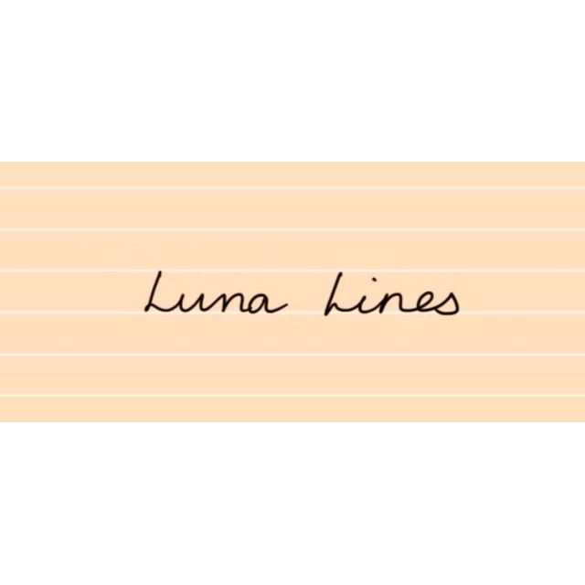 Luna Lines writing paper with pale lines for Dyslexia - Pack of 3