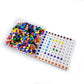 Peg Board with 1200 Montessori Coloured Pegs