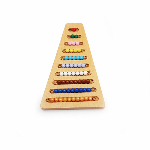 Montessori Holder for the Coloured Bead Stair