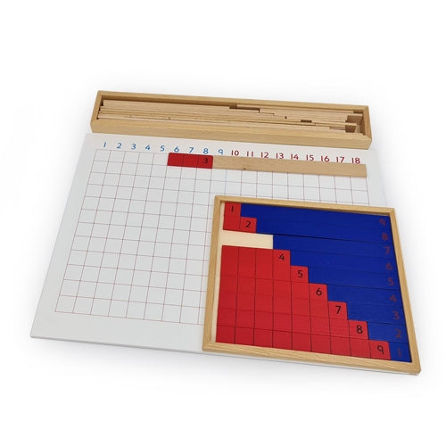 Montessori Subtraction Strip Board
