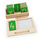 Mini Grooved Number Tiles with Tray and Stylus