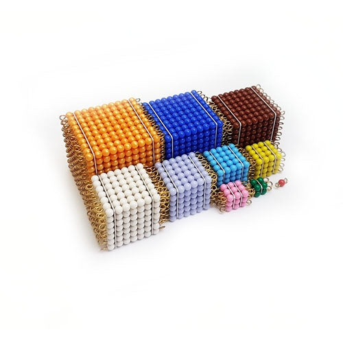 Clearance Coloured Beads Cubes
