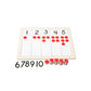 Montessori Magnetic Numbers and Counters Boards