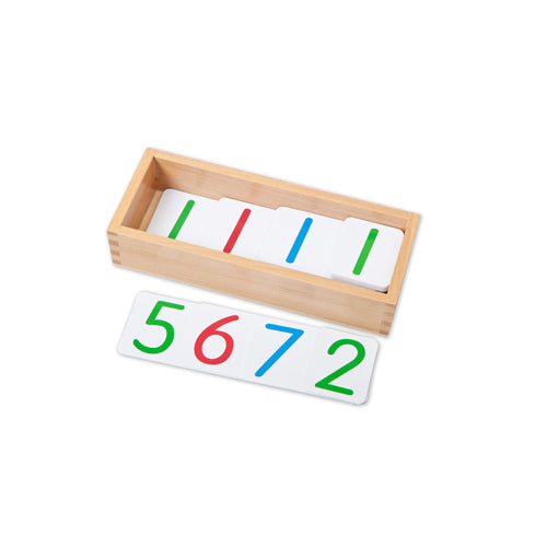 Montessori Box for Place Value Cards 1-9999