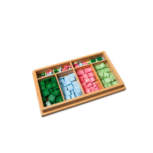 Montessori Decimal Stamp Game