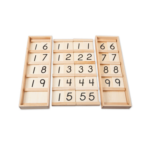 Montessori Teens and Tens Boards