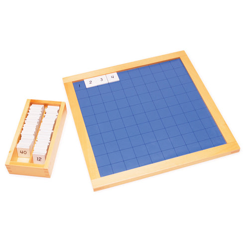 Montessori Hundred Board with Control Chart