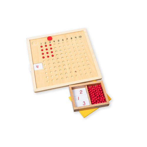 Montessori Multiplication Board