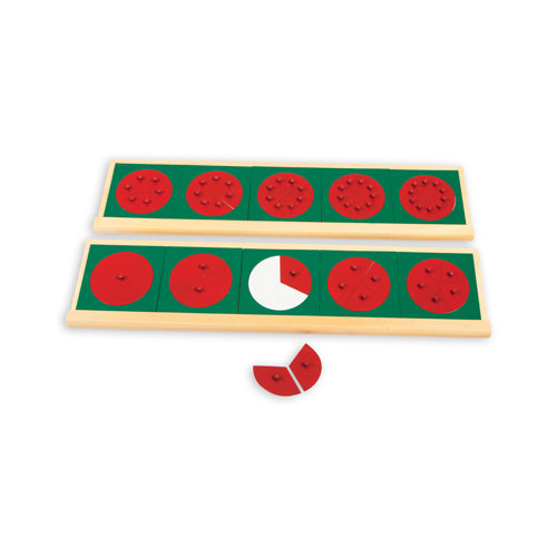 Montessori Wooden Stands for Fraction Circles