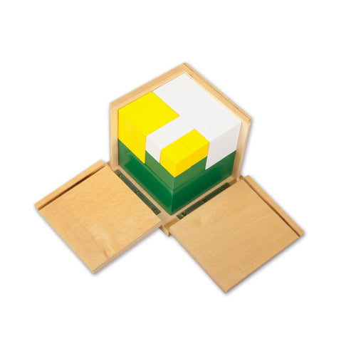 Montessori Powers of Two Cube