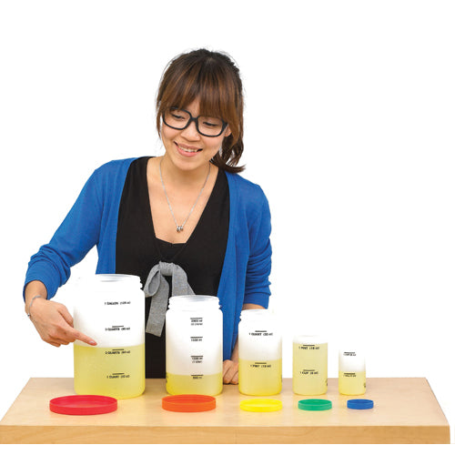 Montessori Measuring Bottle Set
