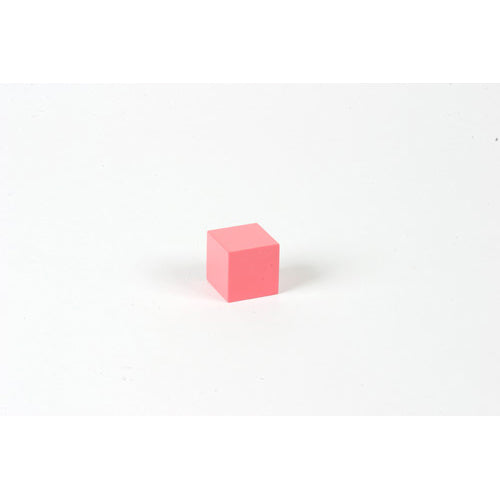 Nienhuis Montessori Spares Pink Tower Cube: 3 x 3 x 3