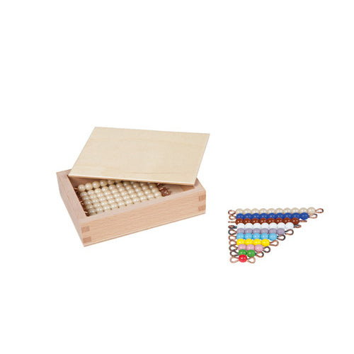 Nienhuis Montessori Teen Bead Box, Individual Beads, Glass