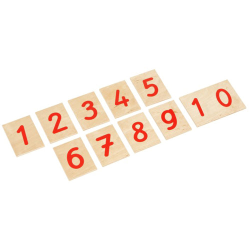 Nienhuis Montessori Printed Numerals: International Version