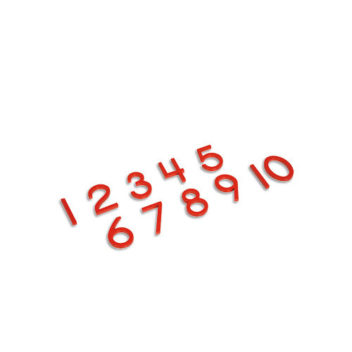Nienhuis Montessori Cut-Out Numerals, US Print