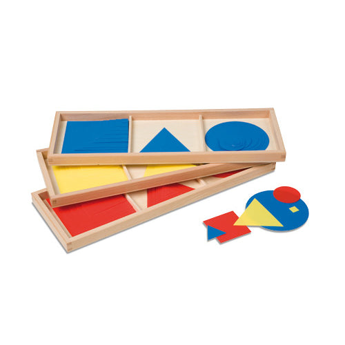 Nienhuis Montessori Circles, Squares And Triangles