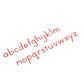 Nienhuis Montessori Small Movable Alphabet, US Print, Red