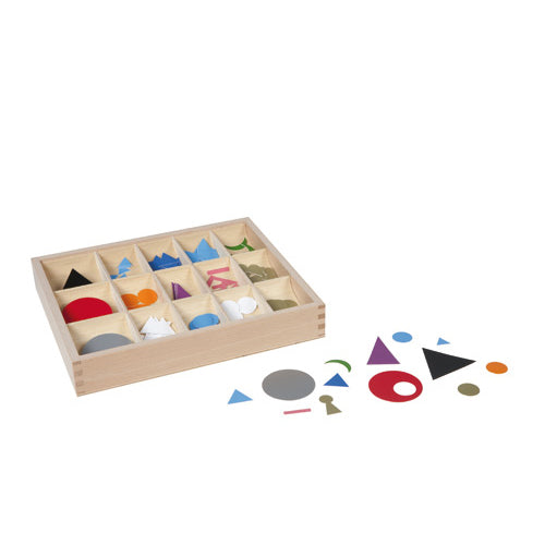 Nienhuis Montessori Plastic Grammar Symbols In Box