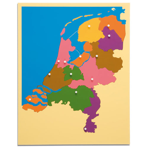 Nienhuis Montessori Puzzle Map: The Netherlands