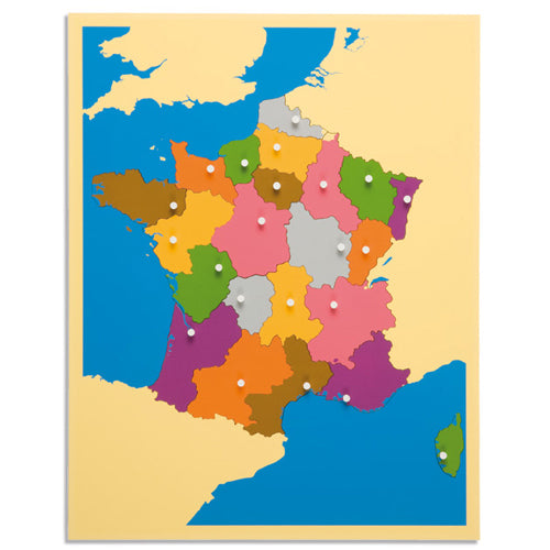 Nienhuis Montessori Puzzle Map Of France