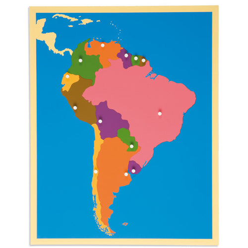 Nienhuis Montessori Puzzle Map Of South America