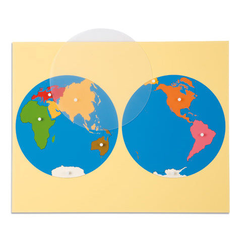 Nienhuis Montessori Puzzle Map Of The World Parts, Asia