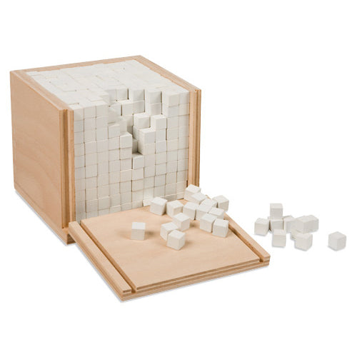 Nienhuis Montessori Volume Box With 1000 Cubes