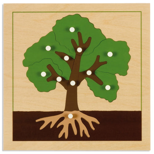 Nienhuis Montessori Botany Puzzle: Tree