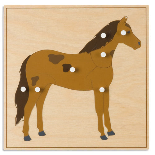 Nienhuis Montessori Animal Puzzle, Horse