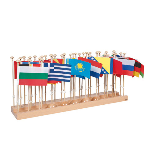 Nienhuis Montessori Flag Stand Of Europe