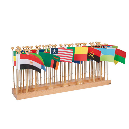 Nienhuis Montessori Flag Stand Of Africa