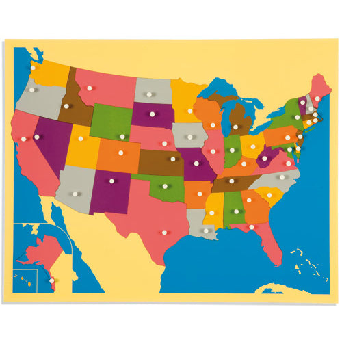 Nienhuis Montessori Puzzle Map Of Usa