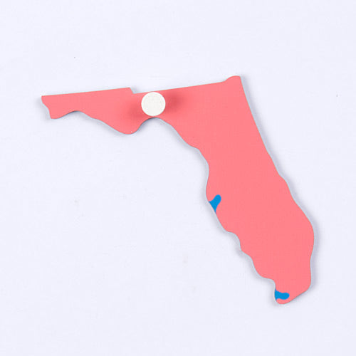 Nienhuis Montessori Spares Puzzle Piece Of USA: Florida