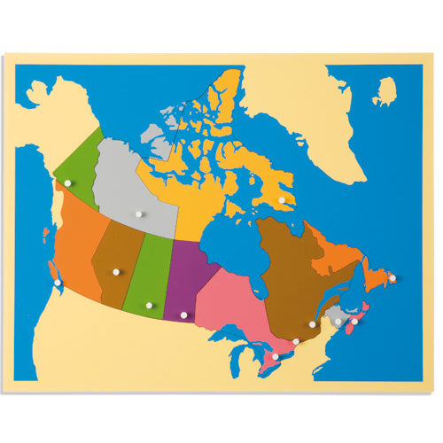 Nienhuis Montessori Puzzle Map Of Canada