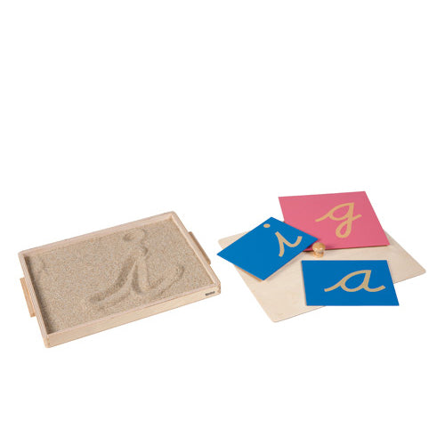 Nienhuis Montessori Sandpaper Letter Tracing Tray