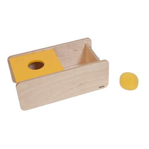 Nienhuis Montessori Imbucare Box With Flip Lid - Knit Ball