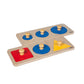 Nienhuis Montessori Multiple Shape Puzzle Set