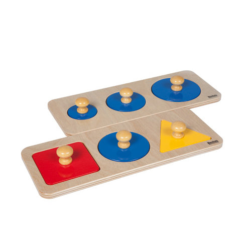 Nienhuis Montessori Multiple Shape Puzzle Set