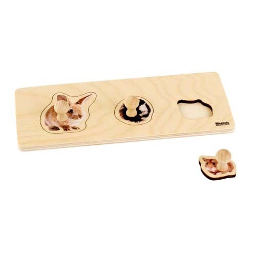 Nienhuis Toddler Puzzle: 3 Rodents (NL)
