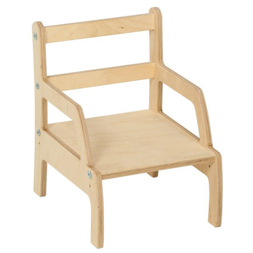 Nienhuis Montessori Weaning Chair: Adjustable Height (13Â toÂ 16Â cm)