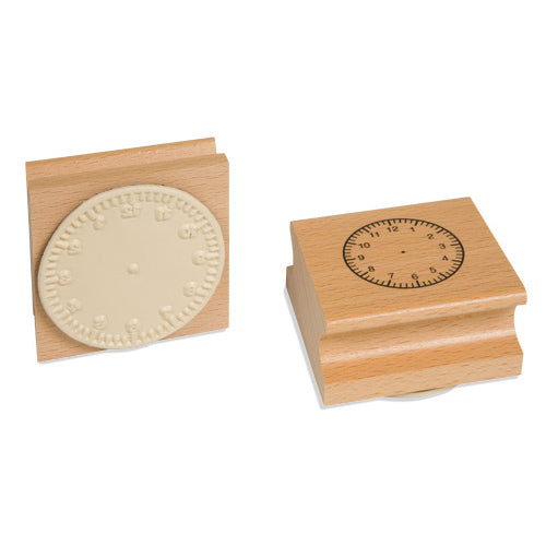 Nienhuis Montessori Clock Stamp: 12 Hour