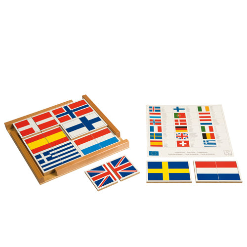 Nienhuis Montessori Flag Puzzle Of Europe