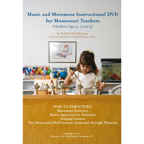 Book: Music And Movement Instructional DVD For Montessori Teachers