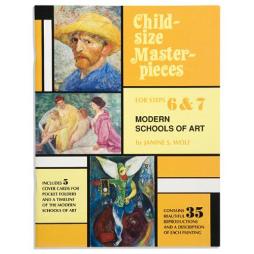 Montessori Book: Child-Size Masterp. Modern Schools Of Art