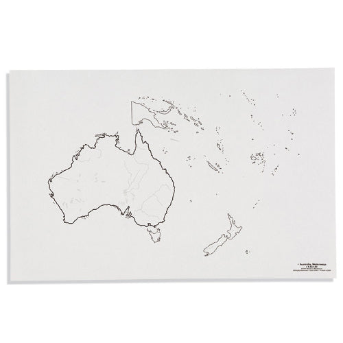 Nienhuis Montessori Csm, Paper Maps Australia Waterways