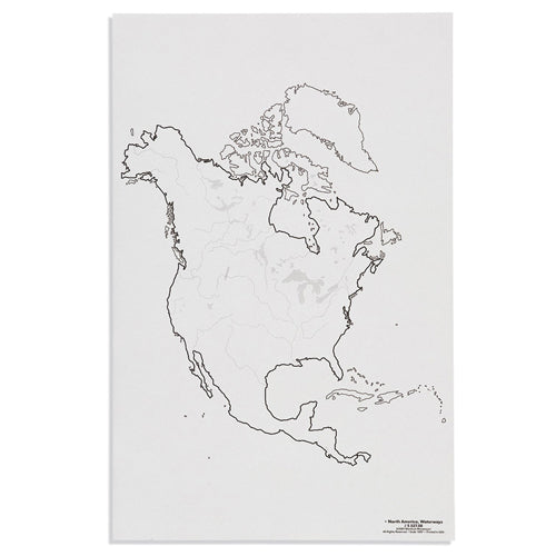 Nienhuis Montessori Csm, Paper Maps North America, Waterways