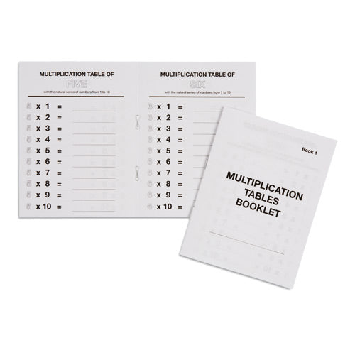Nienhuis Montessori Csm, Multiplication Tables Booklet 1