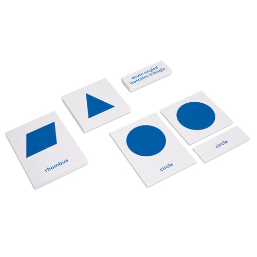 Nienhuis Montessori Csm, Geometric Cabinet, Matching Cards